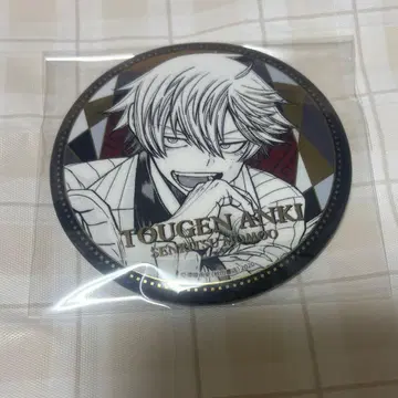 도원암귀 TSUTAYA IP 한정판 메탈릭 캔뱃지 모모오 센리츠