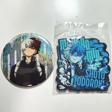 히로아카 제일복권 토도로키 쇼토 캔뱃지 세트