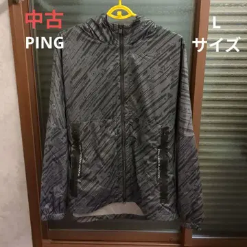 PING 핑 골프웨어 긴팔 윈드 브레이커 2WAY L 사이즈 중고