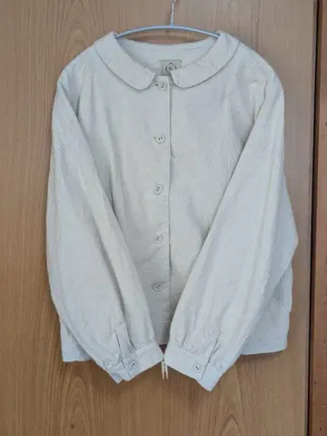 안쪽 거즈 코튼 린넨 둥근 카라 자켓 둥근 카라 사만사 모스모스