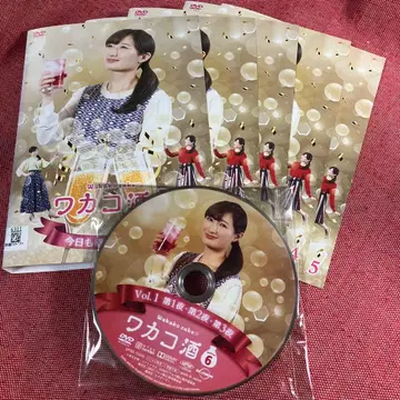 와카코술 Season6 전 5권 세트 완결 DVD 드라마 타케다 리나
