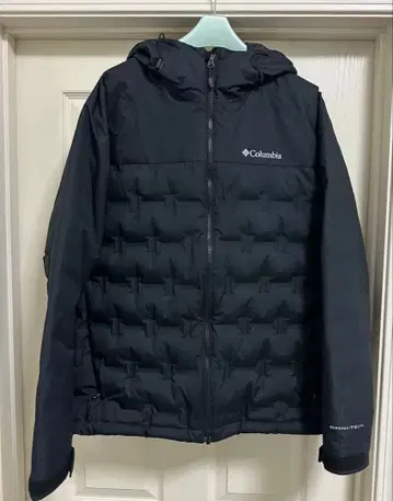 새상품급 컬럼비아 다운 자켓 그랜드 트렉 3 사이즈 L 블랙