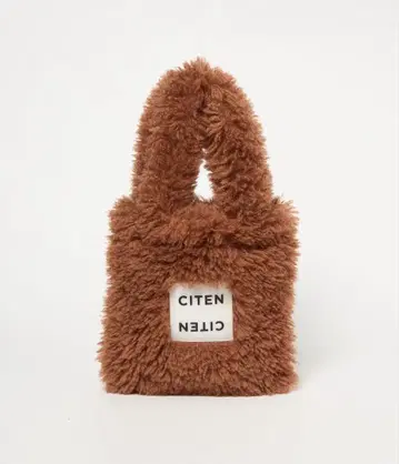 미사용 새상품 CITEN 시텐 모코모코 토트백 S 브라운