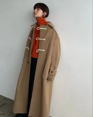 CLANE (클라네) 코트 OVER MAXI DUFFLE COAT 베이지