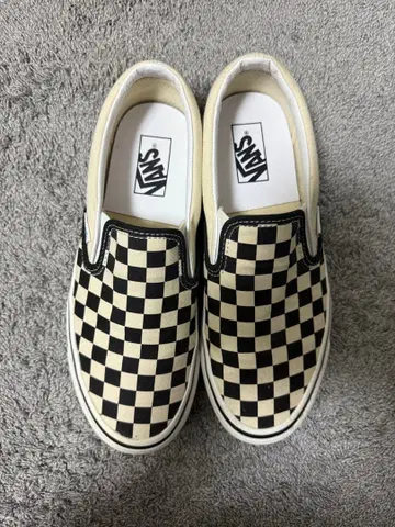 VANS 체커 슬립온 애너하임 팩토리 26.5