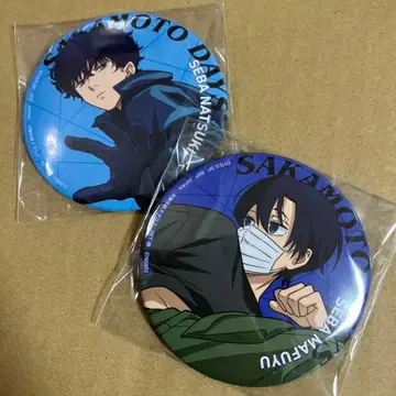 사카모토 데이즈 남코 캔뱃지 세바 나츠키 마후유