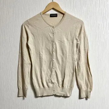 새상품급 존스메들리 면 100% 영국제 크루넥 가디건
