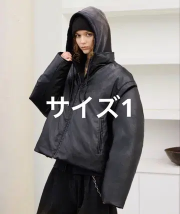 미사용 새상품 soerte 다운 자켓