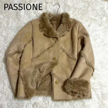 PASSIONE 파시오네 [ L ] 스웨이드 무스탕 자켓 레트로 고급