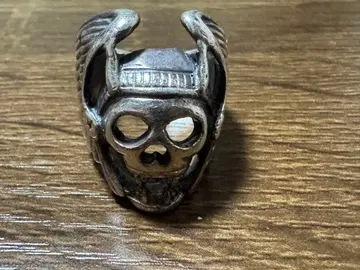 헬즈 반지 스컬 실버