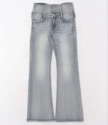 GYDA 백 크로스 플레어 데님