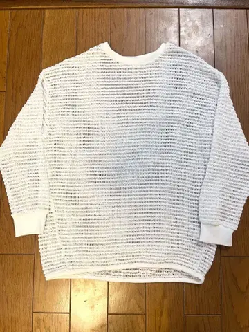 Anna Kerry 메쉬 루즈 상의