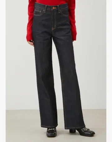 미라 오웬 로우라이즈 부츠컷 데님