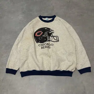 USA제 90's 구제 의류 NFL BEARS 맨투맨 리버스풍 분위기계