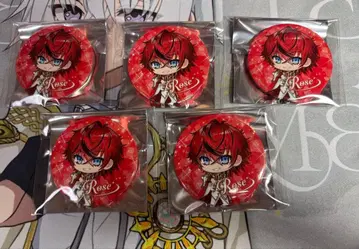 메테오라 1주년 기념 캔뱃지 로제