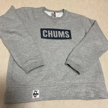 CHUMS 그레이 맨투맨 M 사이즈
