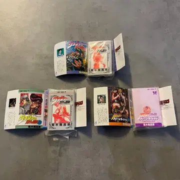 죠죠의 기묘한 모험 콩 가샤 도서 3, 4, 6부