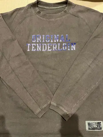 텐더 로인 TENDERLOIN 칠부 긴팔 티셔츠