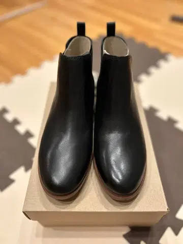 Clarks 클락스 Taylor Shine 사이드 고어 부츠 블랙 37