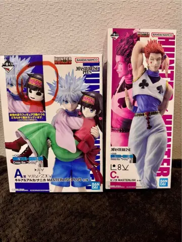 제일복권 헌터 x 헌터 A상 키루아&아르카/나니카 C상 히소카