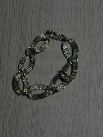 vintage 이탈리아제 핸드메이드 실버 팔찌 silver925