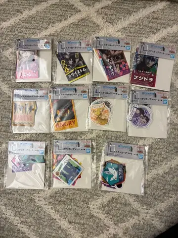 제일복권 HUNTER x HUNTER L상 스티커 컴플리트 세트