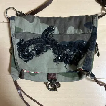 자넷 릴 jeannette lehr 레이스 장식 숄더 백