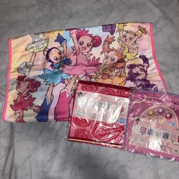 오쟈마녀 도레미 담요 타월 3종 세트