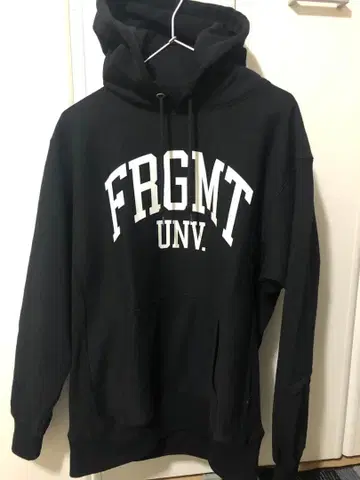 FRGMT 블랙 후드티 M