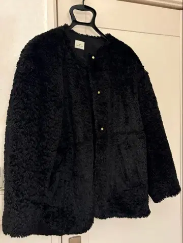 GREEN LABEL RELAXING 보아 자켓 블랙