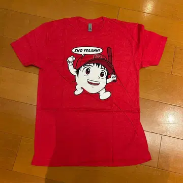 미착용 새상품! NEXT LEVEL 오타니 쇼헤이 T셔츠 빨간색 M