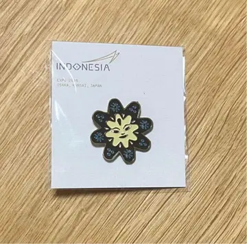 간사이 만국박람회 인도네시아관 핀 배지