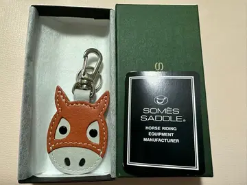미사용 새상품 소메스 안장 말 딱지 키링