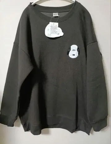 택 포함 미사용품 SNOOPY 스누피 맨투맨 트레이닝복