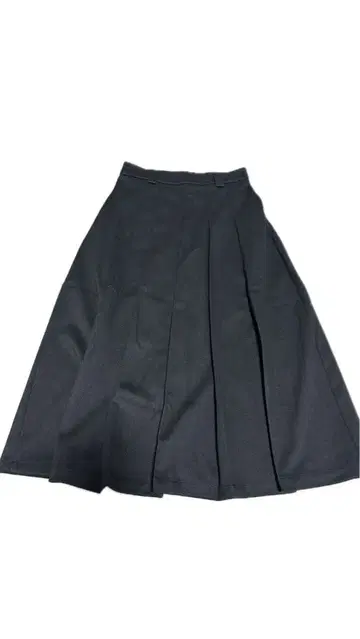 Happy John 블랙 플리츠 스커트