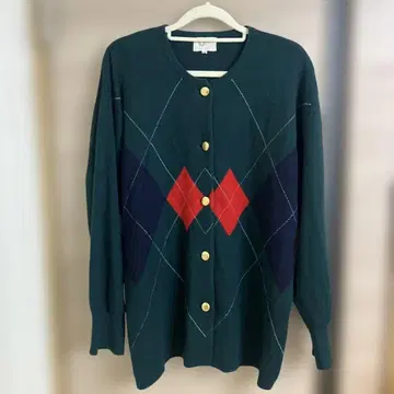 [ UTOO COLLECTION ] 캐시미어 100% 가디건 골드 버튼