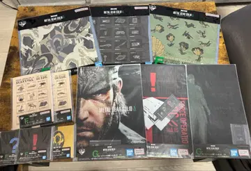 메탈 기어 제일복권 하위상 미사용 새상품