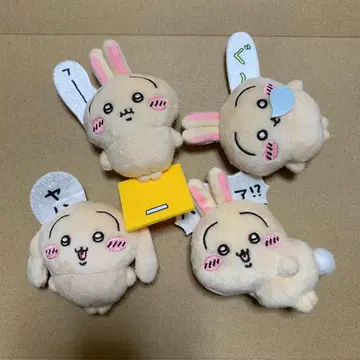 토끼투성이 복권 인형 배지 누이바