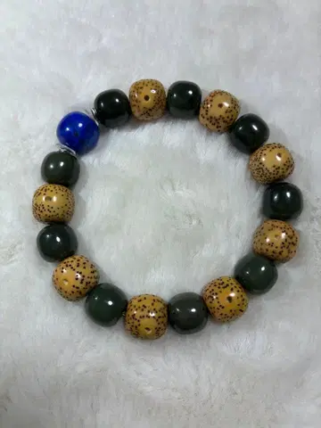 별달보리 x 화전옥 x 청금석 x 순은 부품 고품질 믹스 팔찌