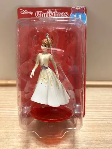 훼미리마트 복권 Disney 크리스마스 안나 피규어