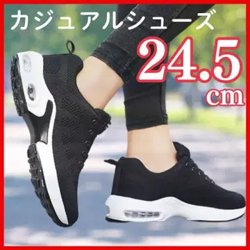 스니커즈 통굽 여성용 신발 운동화 블랙 인기 24.5cm 02