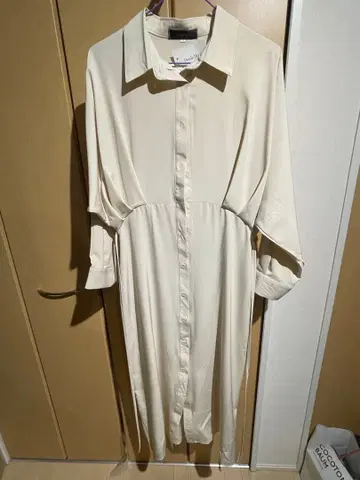 Doulas Doulas 셔츠 원피스 M 크림