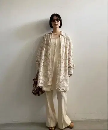 AMERI VINTAGE LIKE CODE LACE SHIRT