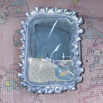 봉제 인형 파우치 엔조이 아이돌 시리즈 턱시도샘 파랑