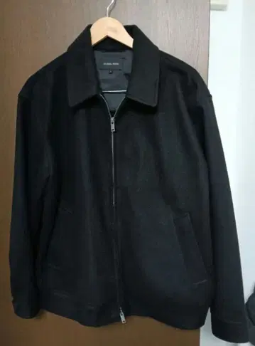 글로벌 워크 지퍼 블루종 블랙