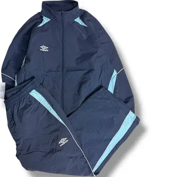 J7180 새상품 엄브로 에디피스 별주 트랙 셋업 네이비 M/L