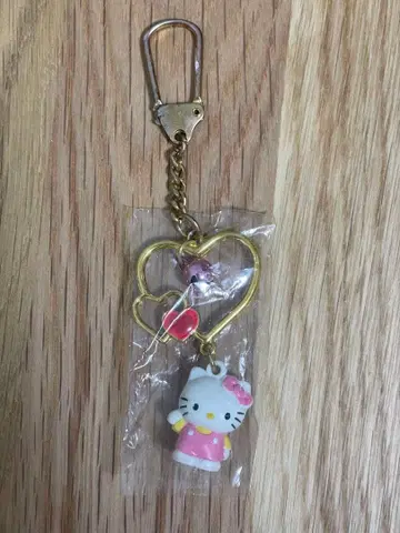 헬로키티 아크릴 키링 하트 레어 1998년 산리오 키티