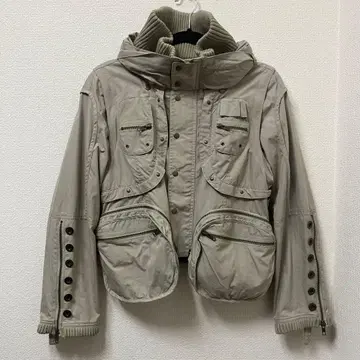 maitresse 베이지 밀리터리 자켓