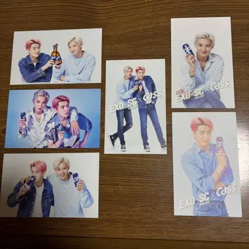 EXO-SC Cass 콜라보 포토 카드 세트 세훈 찬열