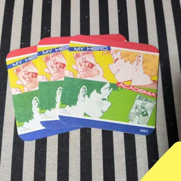 히로아카 미도리야 바쿠고 히로아카전 원화전 아트 아트코스터 카드